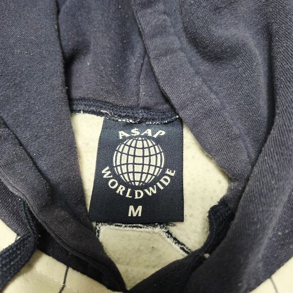 ASAP Worldwide 212 Hoodie Men's Medium USA Rocky Ferg Twelvy Mob Pullover Rap - Picture 8 of 14